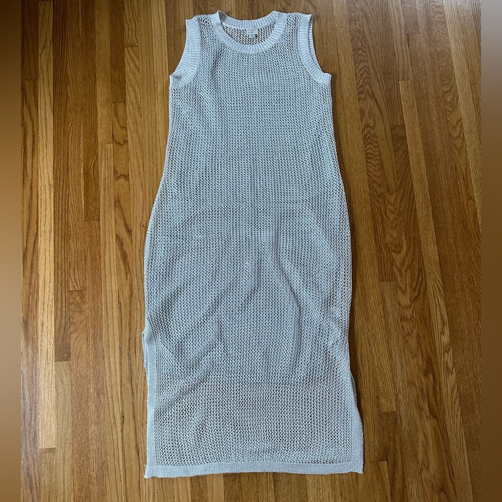 A New Day Silver slip dress size M
